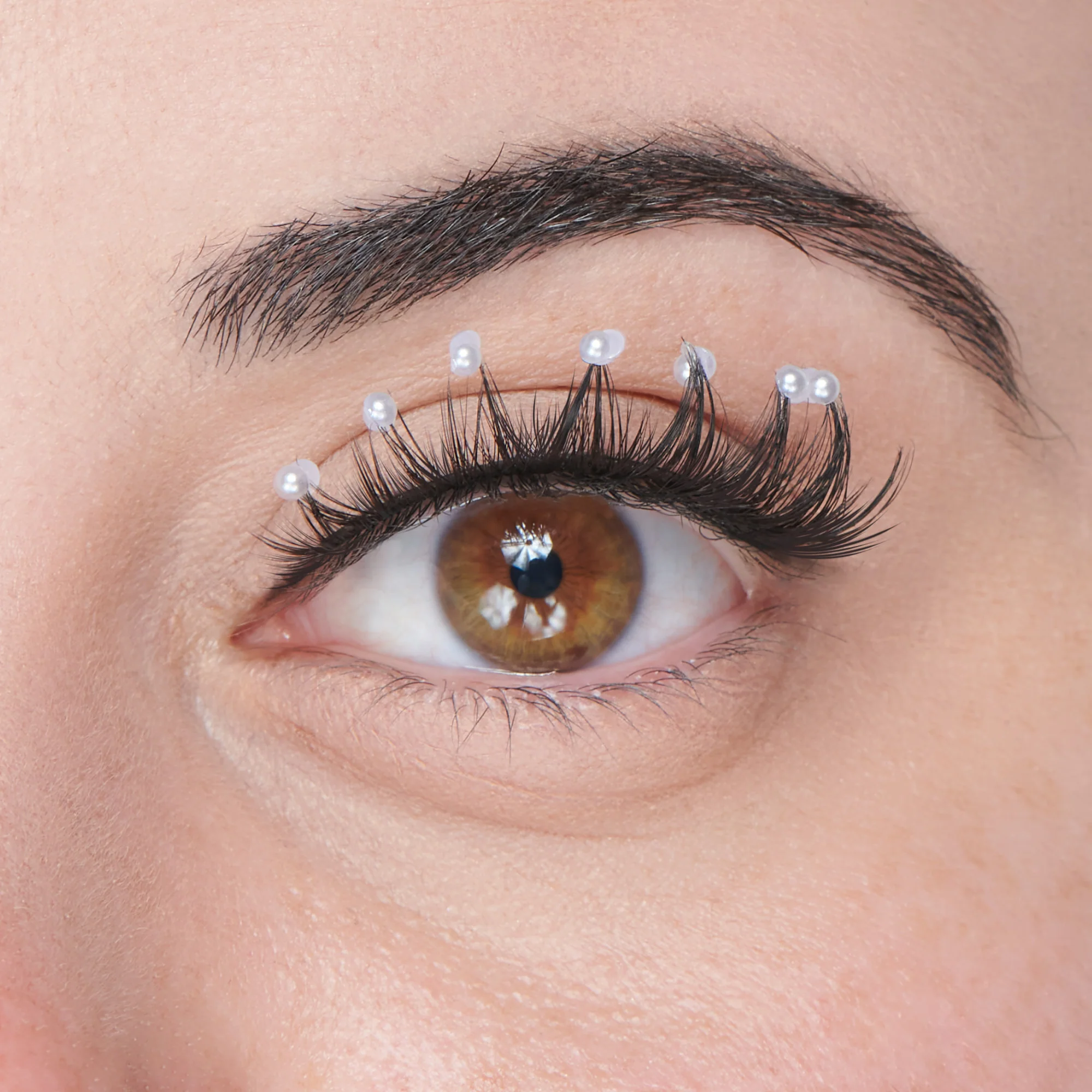 Cluster/Crystal lashes