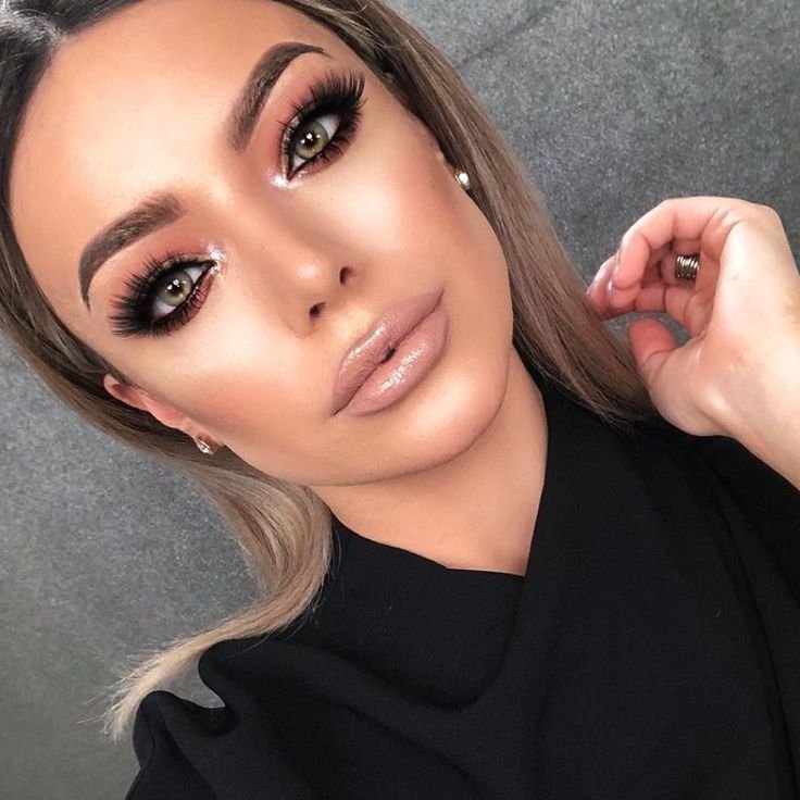 Full glam makeup